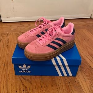 adidas Gazelle Bold Pink Glow (Women's) (Size 6W)